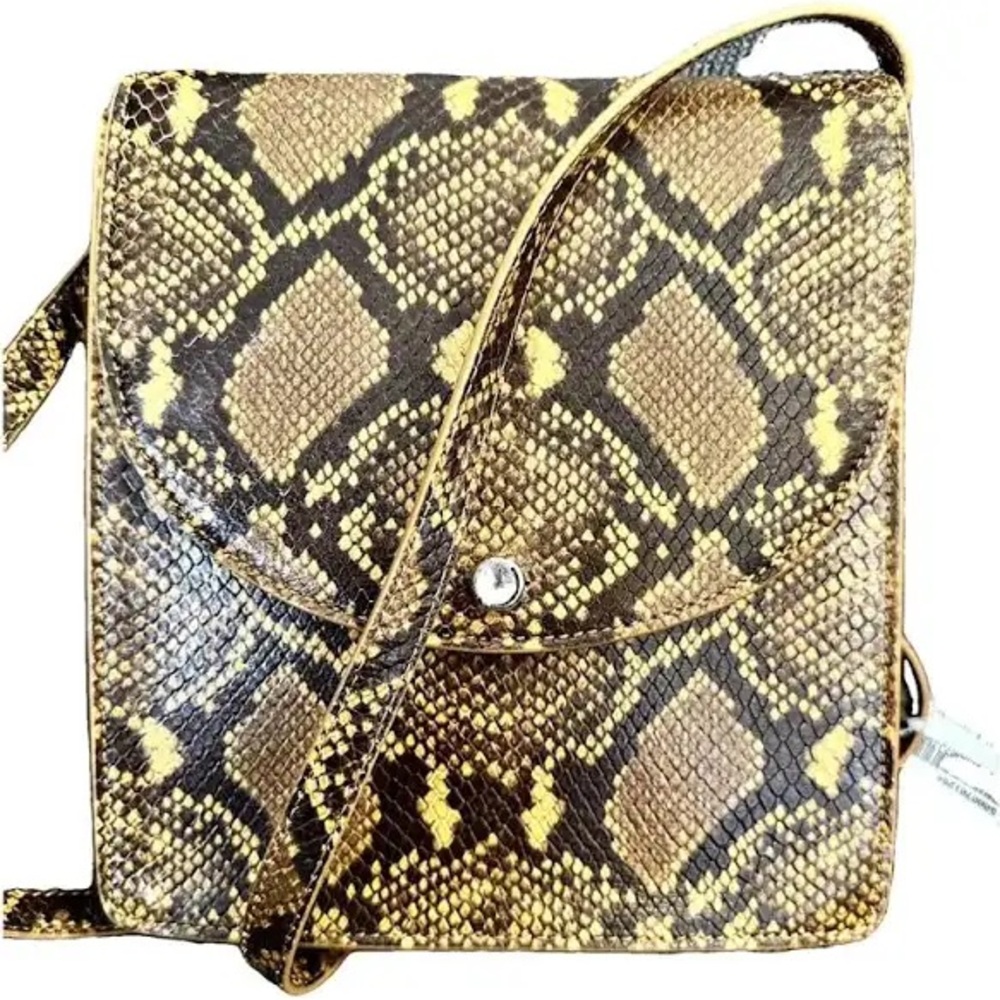 Elizabeth and James Snakeskin Purse